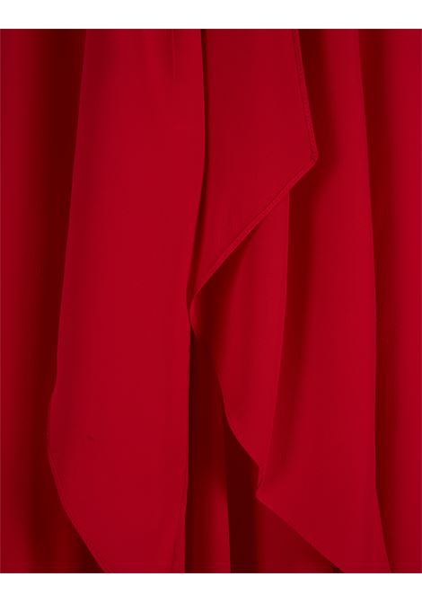 Abito Smanicato Lungo In Seta Rossa GIANLUCA CAPANNOLO | 25EA476-4004520 RED